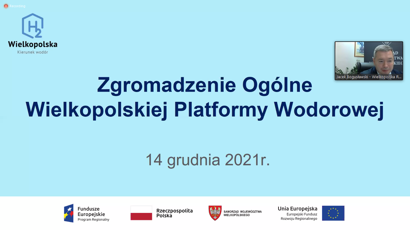Pracowity rok Wielkopolskiej Platformy Wodorowej